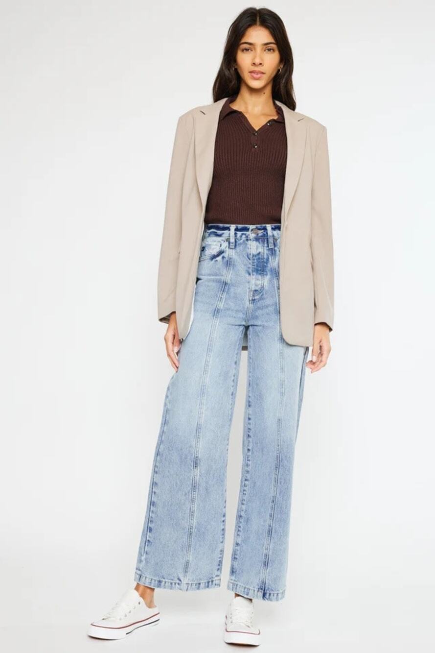 KANCAN Mara Ultra High Rise 90's Wide Leg Jeans size 26